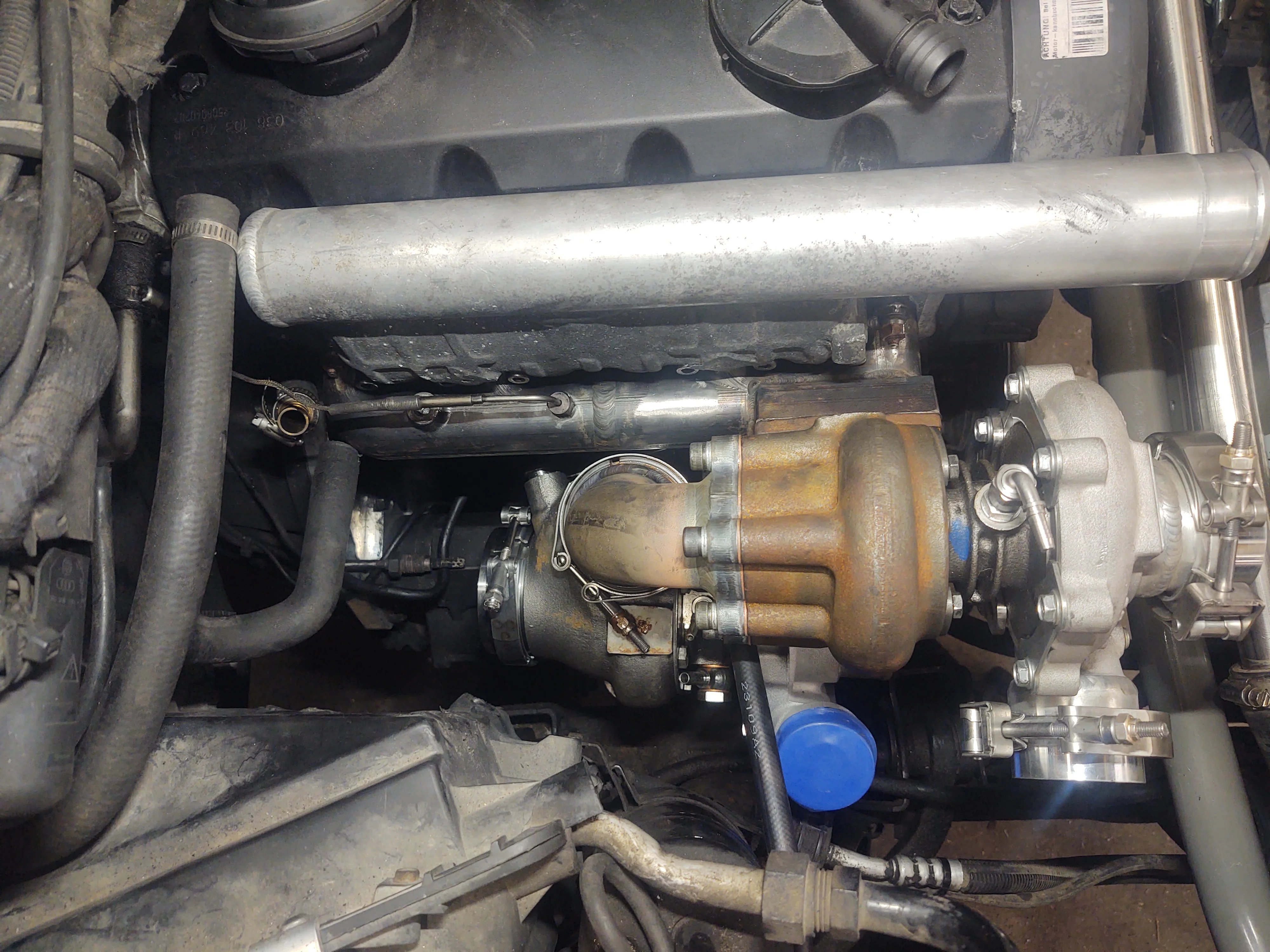 8v VW T25 CNC Machined Turbo Manifold - Image 8