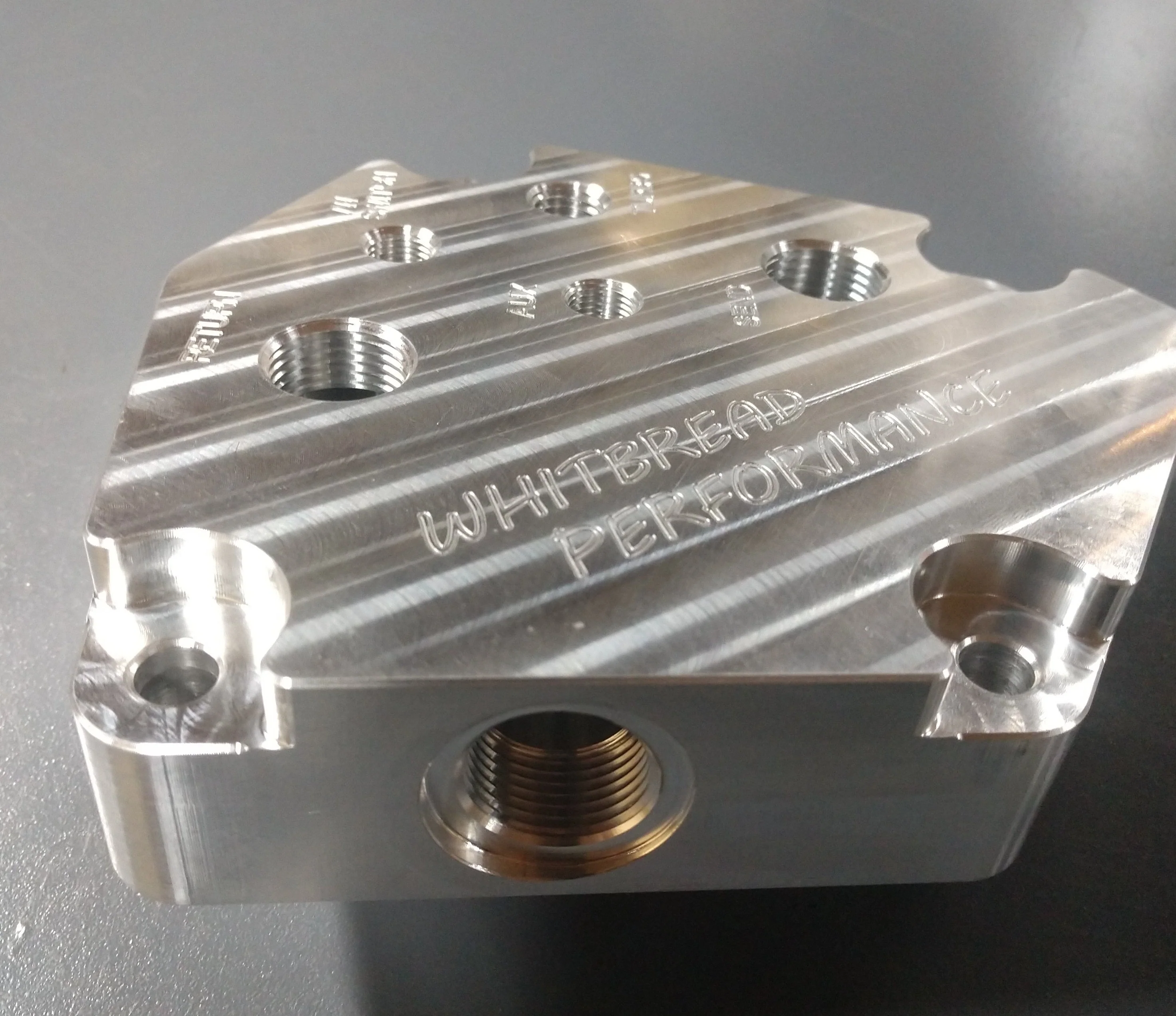 ALH/BEW/BHW Oil Filter Relocation Plate - Image 2