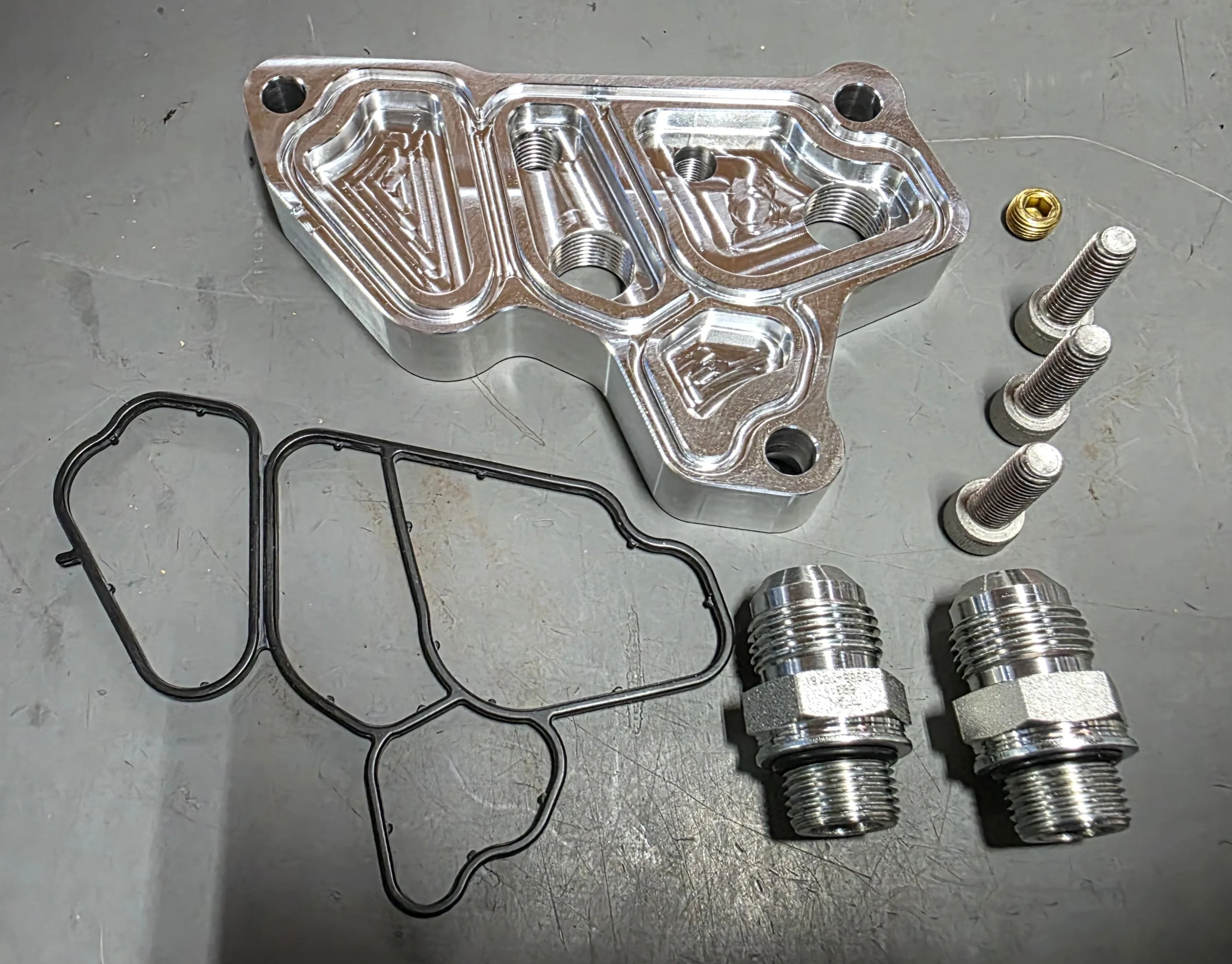 M57 Remote Oil Filter Plate - Image 3